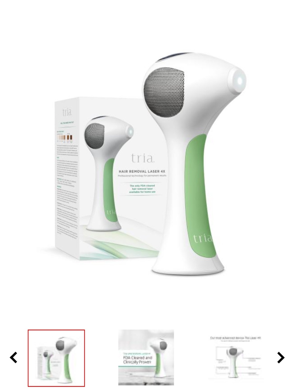 TRIA 4X HAIR REMOVAL LASER